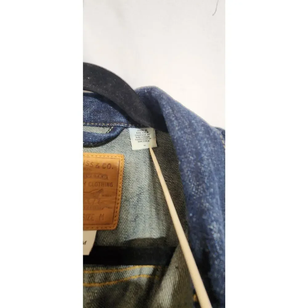 Levi’s Premium Denim Trucker‎ Jacket Leather Patch Big 
